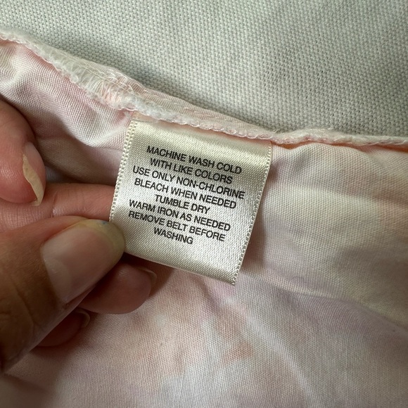 St. John's Bay Silver Pink A-Line Mini Skirt Casual - Picture 7 of 7